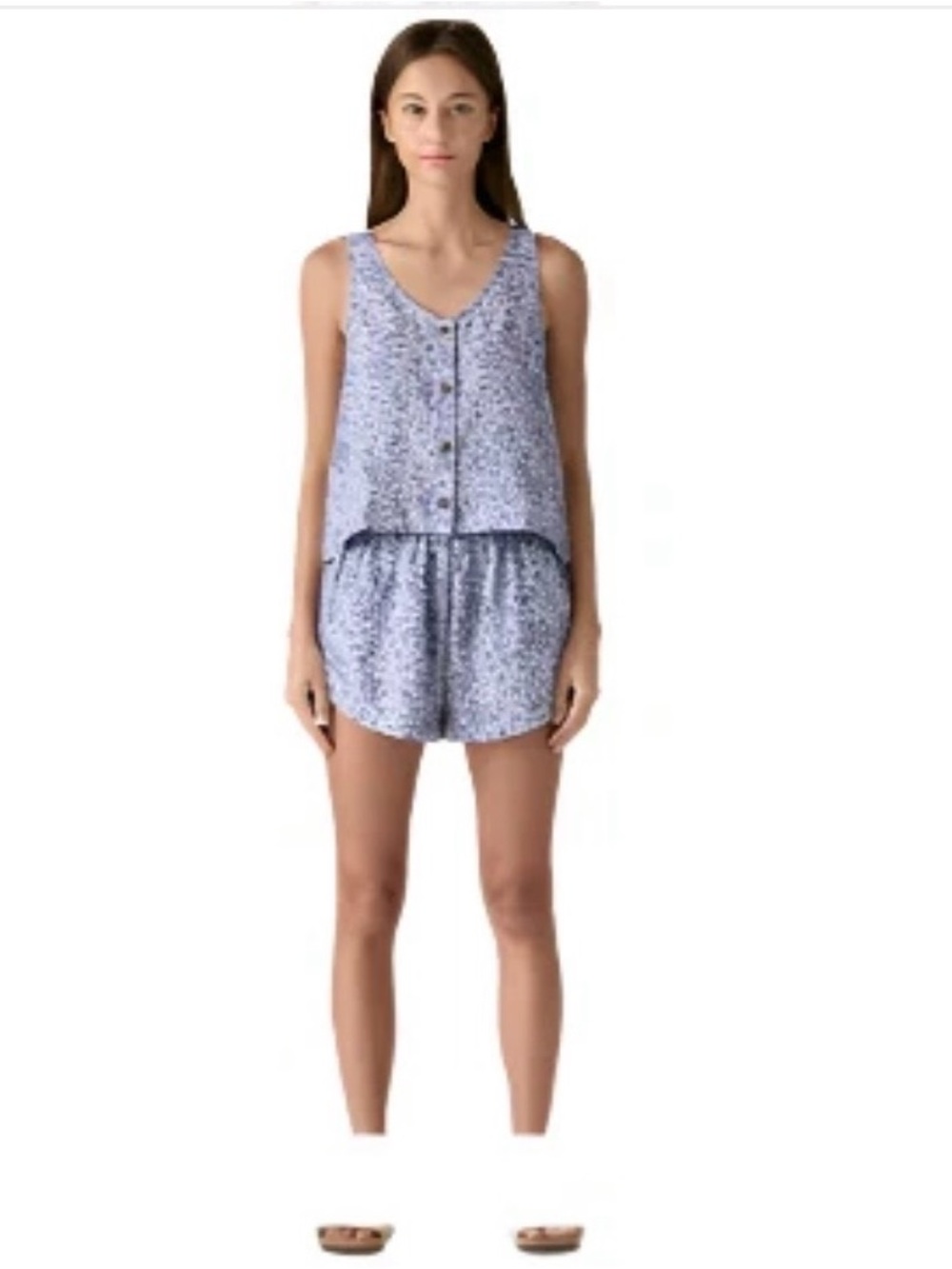 Patagonia garden island short and tank set